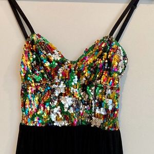 Urban Outfitter Sparkle Midi Dress